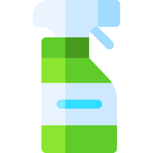 aerosol de limpieza Basic Rounded Flat icono
