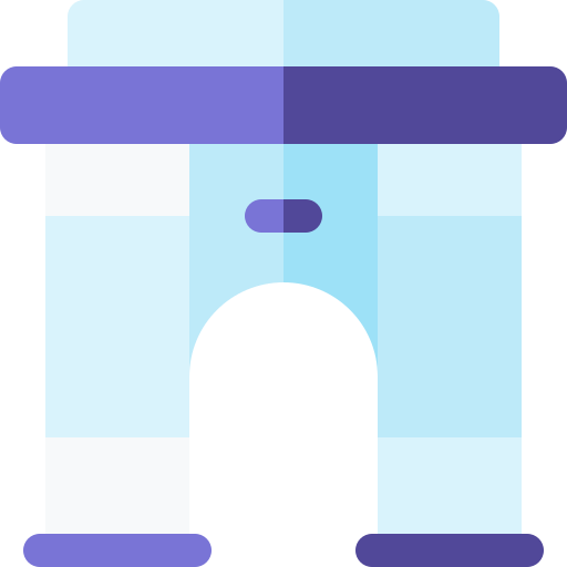 アーチ Basic Rounded Flat icon