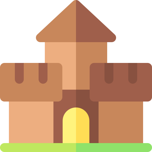 castillo Basic Rounded Flat icono
