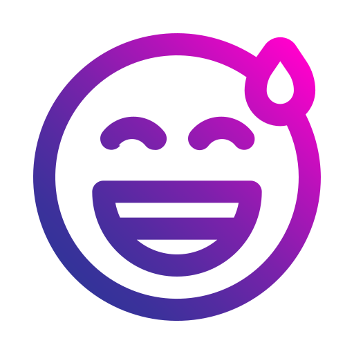 ridere Generic gradient outline icona