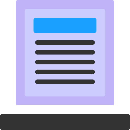 documento Generic color fill icono