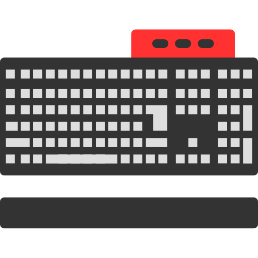 tastatur Generic color fill icon