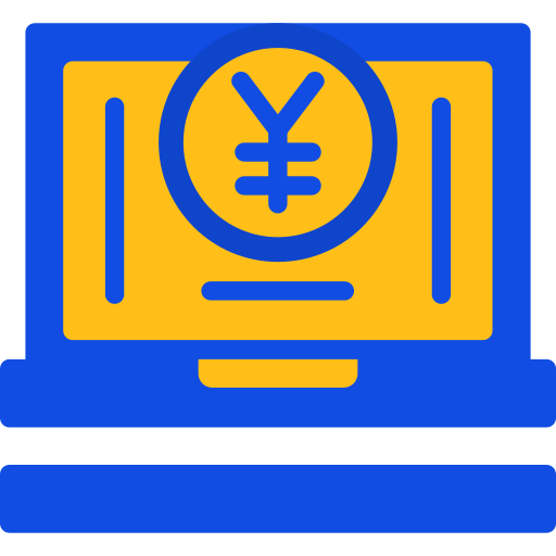 signo del yen Generic color fill icono