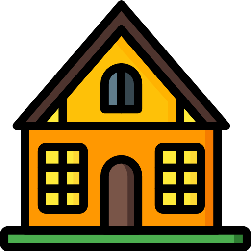 дом Basic Miscellany Lineal Color иконка