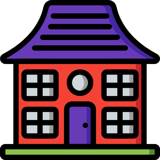дом Basic Miscellany Lineal Color иконка