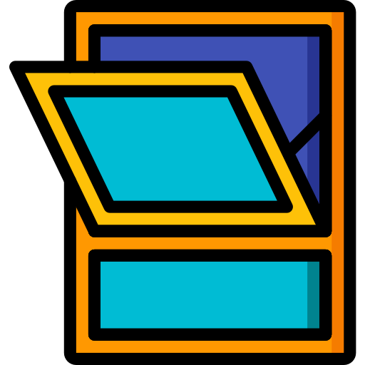 ventana Basic Miscellany Lineal Color icono