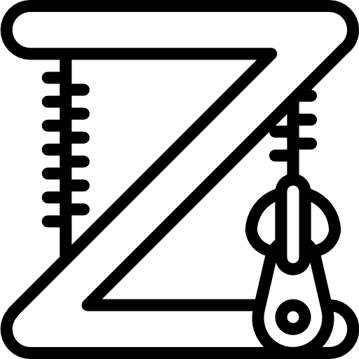 lettera z Basic Miscellany Lineal icona