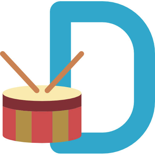 Letter d Basic Miscellany Flat icon