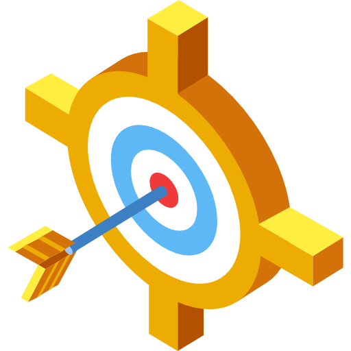 Targeting Chanut is Industries Isometric icon