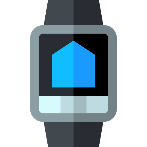 reloj inteligente Basic Straight Flat icono