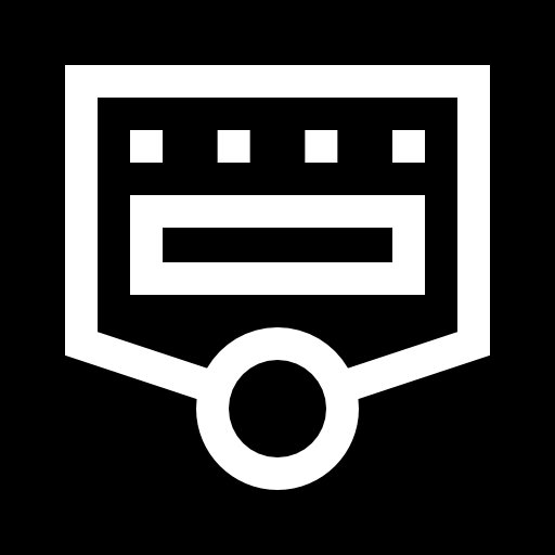 コントローラ Basic Straight Filled icon