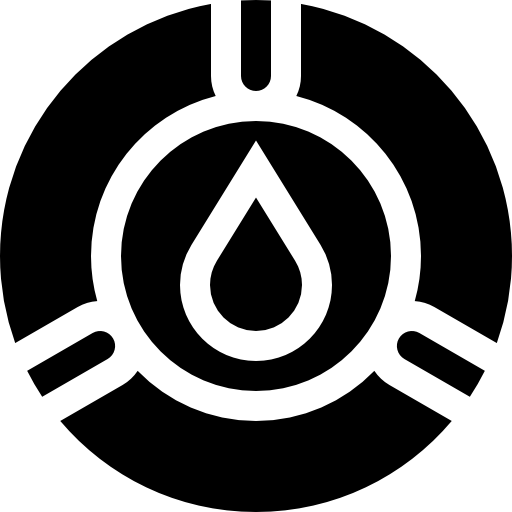スプリンクラー Basic Straight Filled icon
