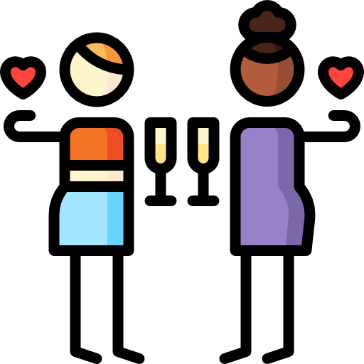 datum Puppet Characters Lineal Color icon