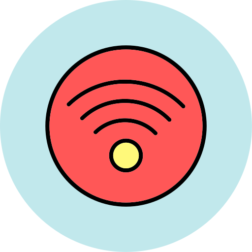 señal wifi Generic color lineal-color icono