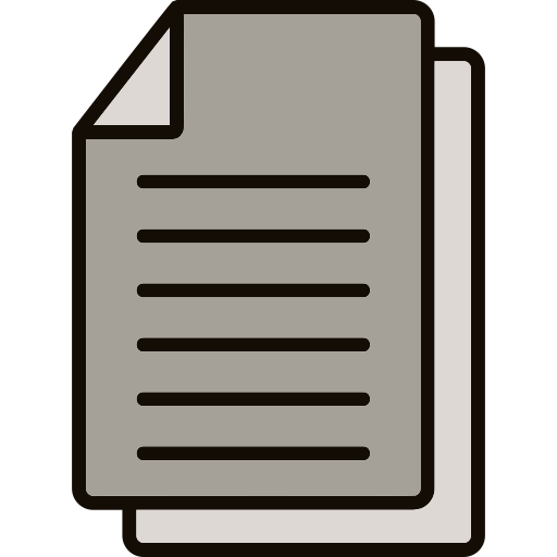 Document Generic color lineal-color icon