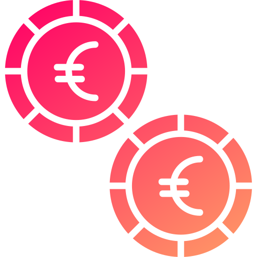 コイン Generic gradient fill icon