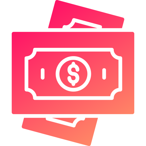 Dollar note Generic gradient fill icon