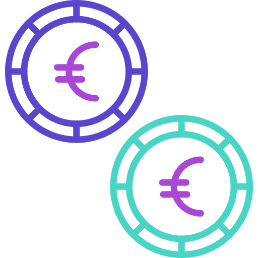 moeda Generic color outline Ícone