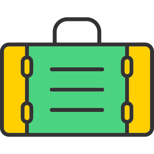 walizka Generic color lineal-color ikona
