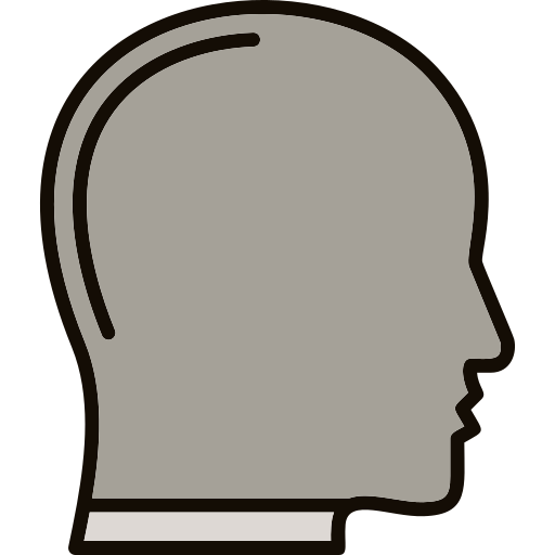 głowa Generic color lineal-color ikona