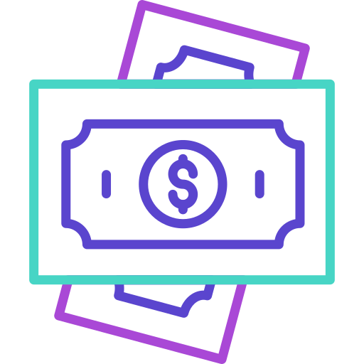 Dollar note Generic color outline icon