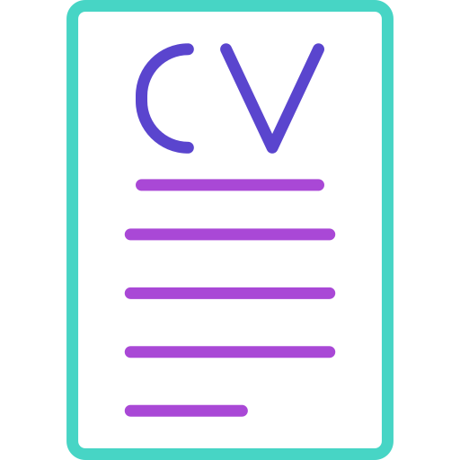 cv Generic color outline Icône
