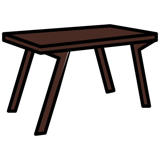 tavolo Generic color lineal-color icona