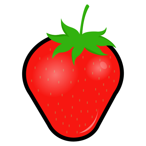 fraise Generic color lineal-color Icône