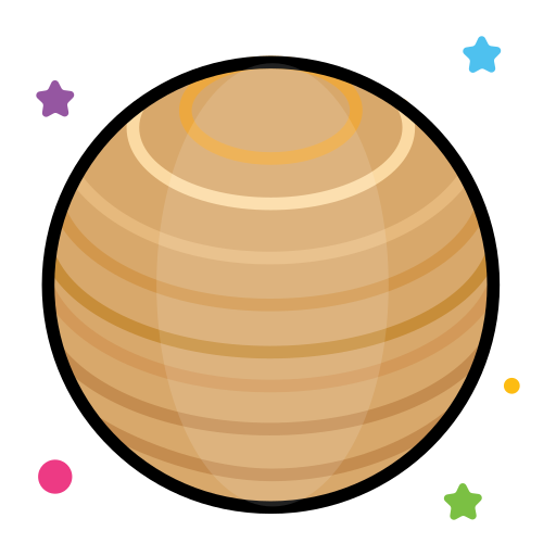 Planet Generic color lineal-color icon