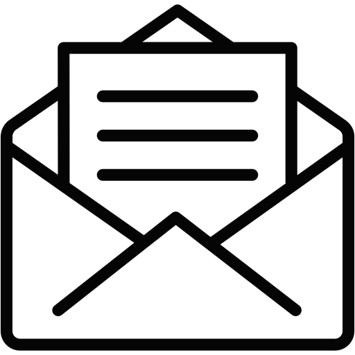 手紙 Generic outline icon