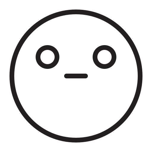 Emoji Generic outline icon