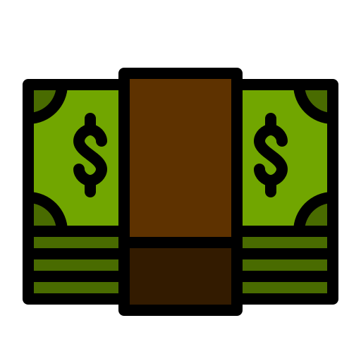 dinero Generic color lineal-color icono