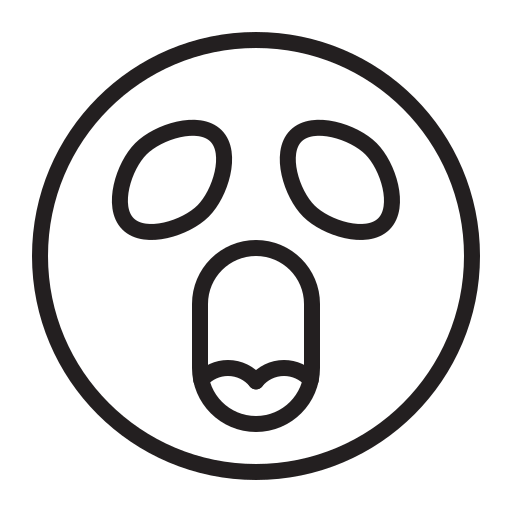 Surprised Generic outline icon