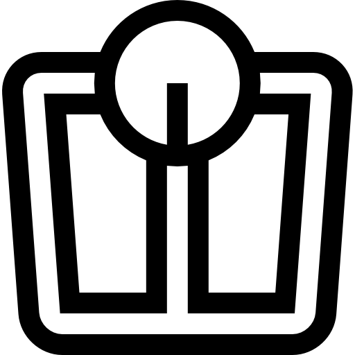 체중계 Basic Straight Lineal icon