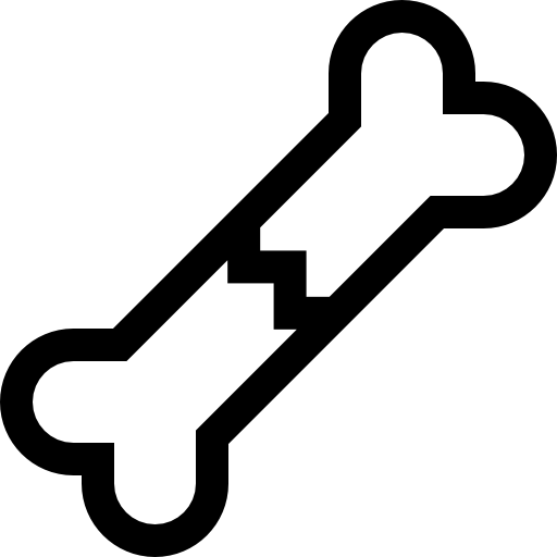 骨 Basic Straight Lineal icon