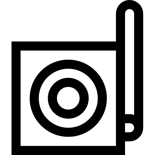 receptor Basic Straight Lineal icono