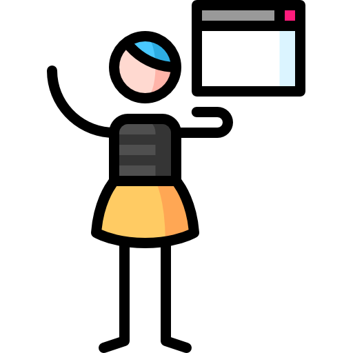 webサイト Puppet Characters Lineal Color icon
