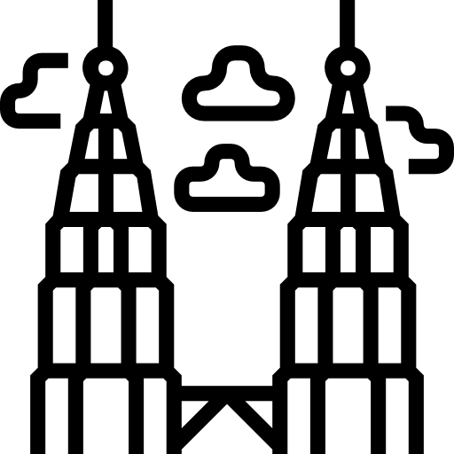페트로나스 타워 Wichai.wi Outline icon