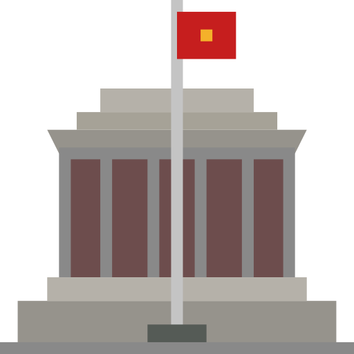 mausoleo de ho chi ming Wichai.wi Flat icono