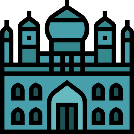meczet Wichai.wi Lineal Color ikona
