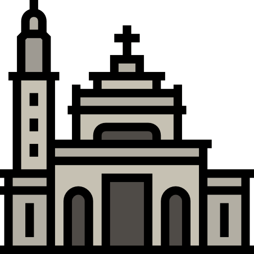 catedral Wichai.wi Lineal Color icono