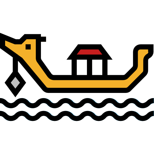 Boat Wichai.wi Lineal Color icon