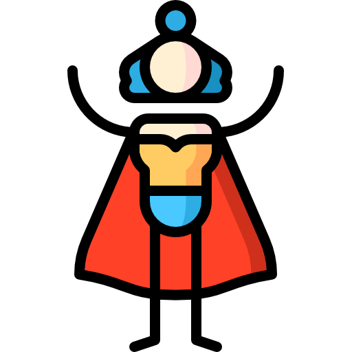 superhéroe Special Lineal color icono
