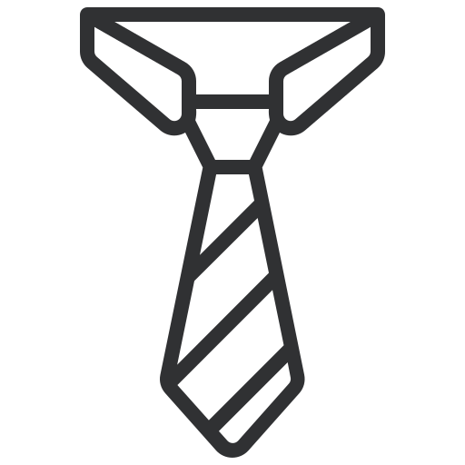 Necktie Generic outline icon