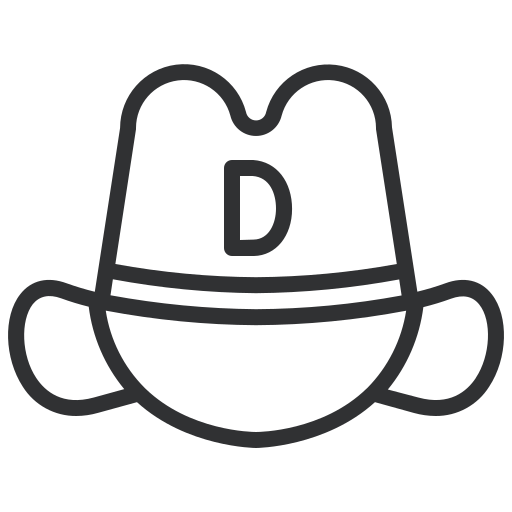 hoed Generic outline icoon
