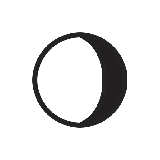 Moon Generic outline icon