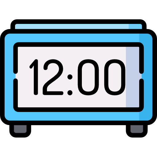Alarm clock Special Lineal color icon