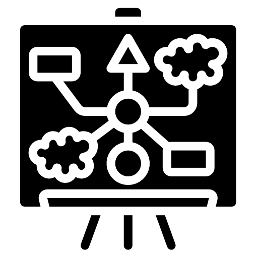 diagrama de flujo Basic Miscellany Fill icono