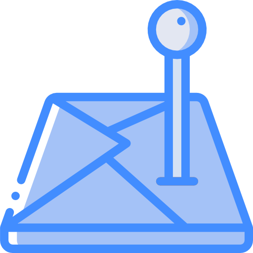 Mail Basic Miscellany Blue icon