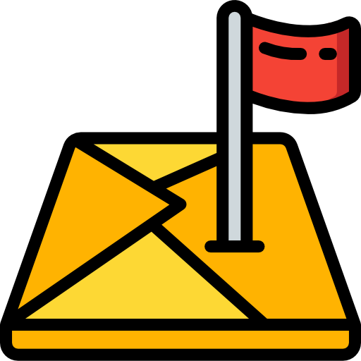 郵便 Basic Miscellany Lineal Color icon